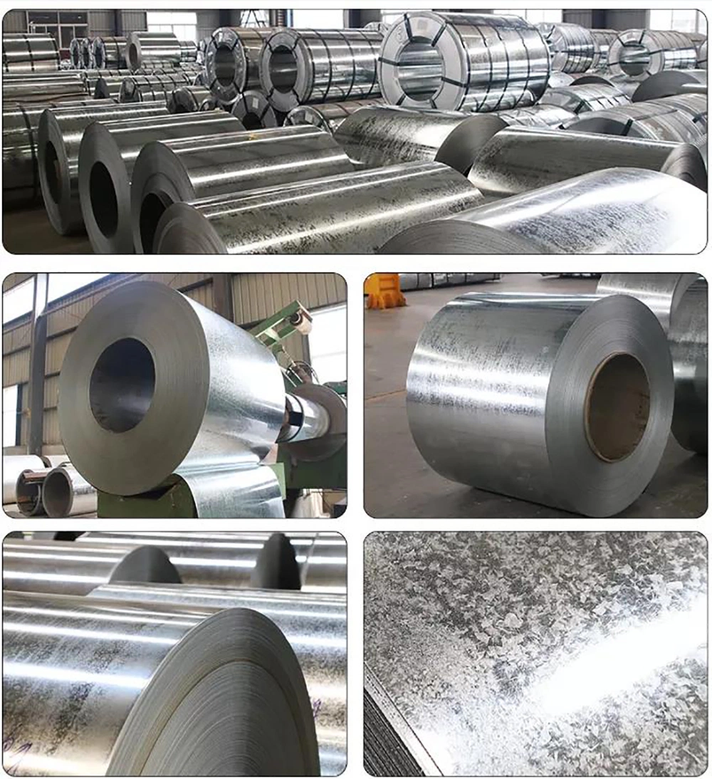 Gi Gl Steel Sheet Coil Strip SPCC Secc CRC HRC G350 G450 G550 Hot Dipped Cold Rolled Dx51d Dx52D Dx53D Z275 Zinc Coated Steel Roll Galvanized Coil for Roofing